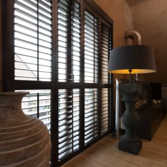 Raambekleding in klassiek interieur
