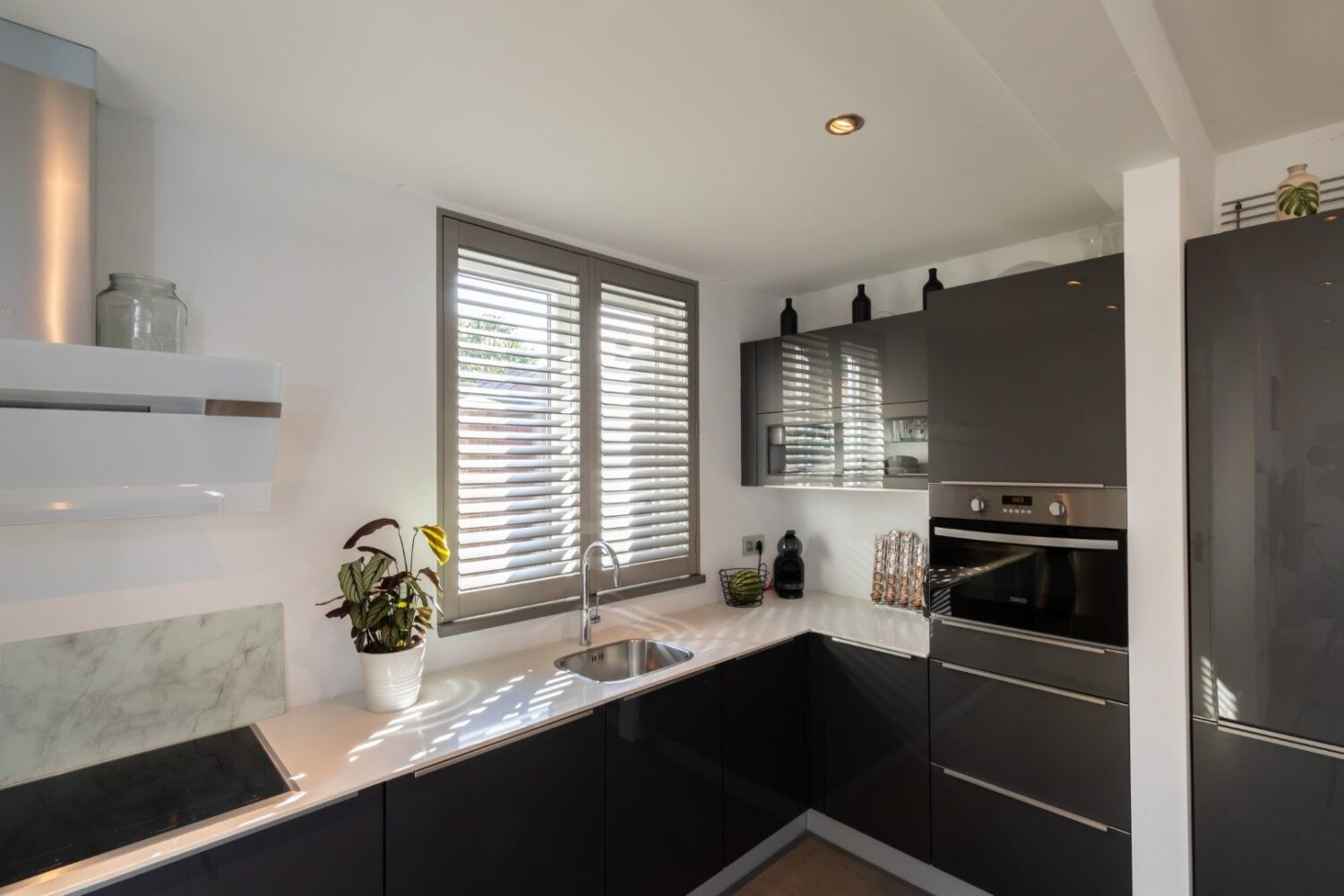 Shutters pour fenêtre de cuisine