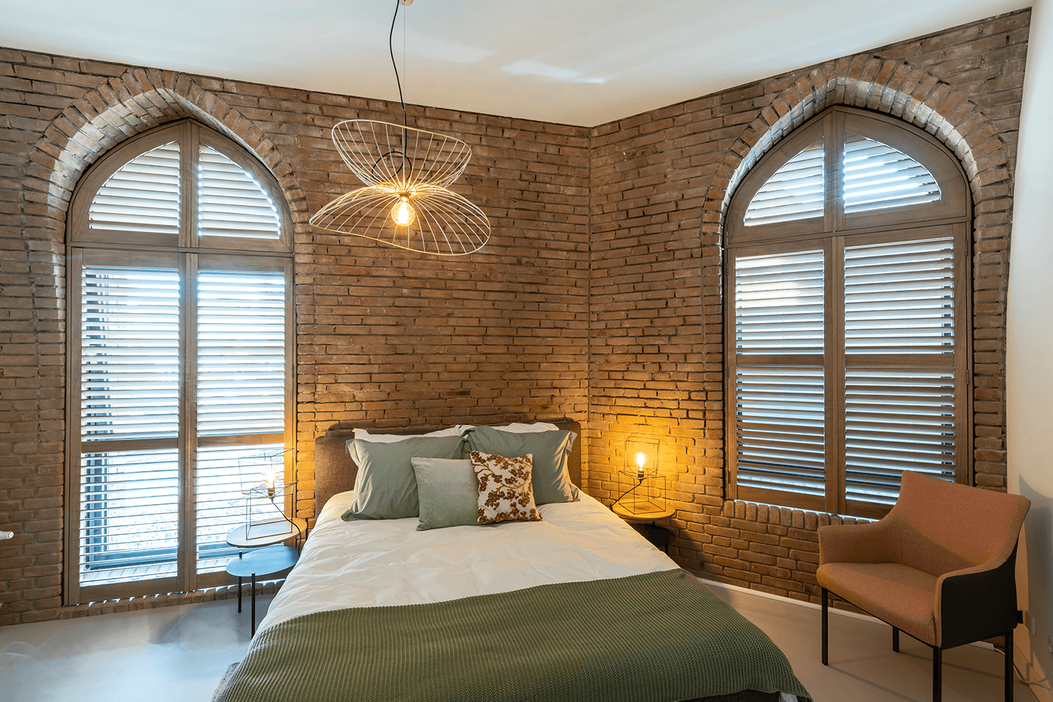 Creer une chambre dans un intérieur chaleureux
