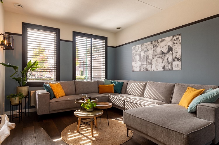 Van Eyck shutters art deco shutters zwart