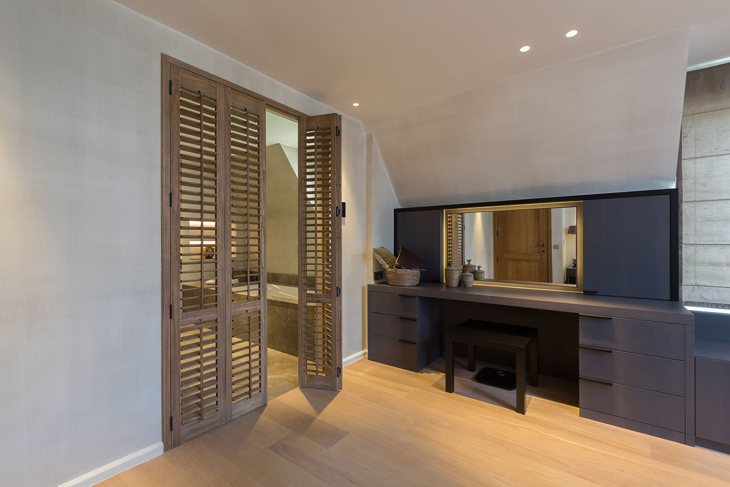 Shutters als louvredeuren