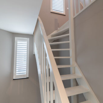 shutters raamdecoratie hal
