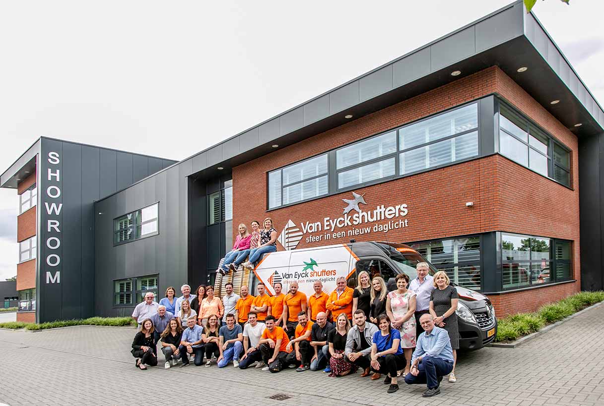 Van Eyck shutters teamfoto