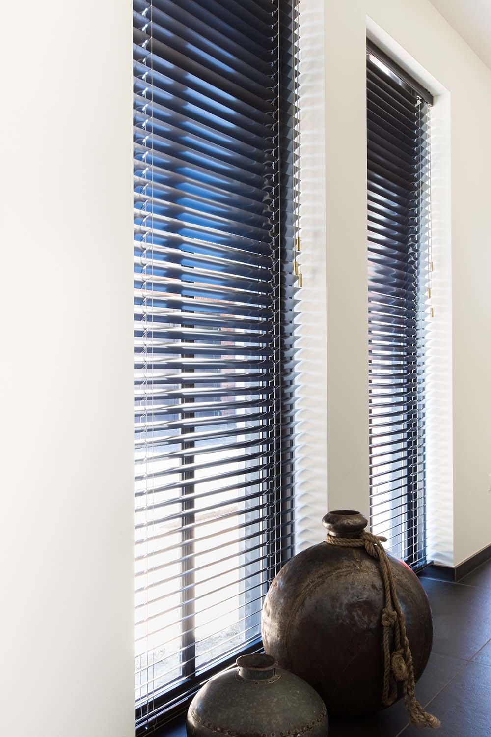 Aluminium jaloezieën raamdecoratie