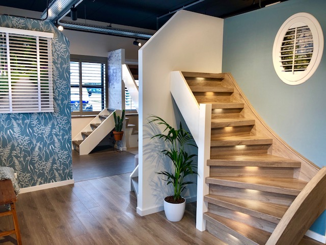 Showroom trappen en shutters in Weert