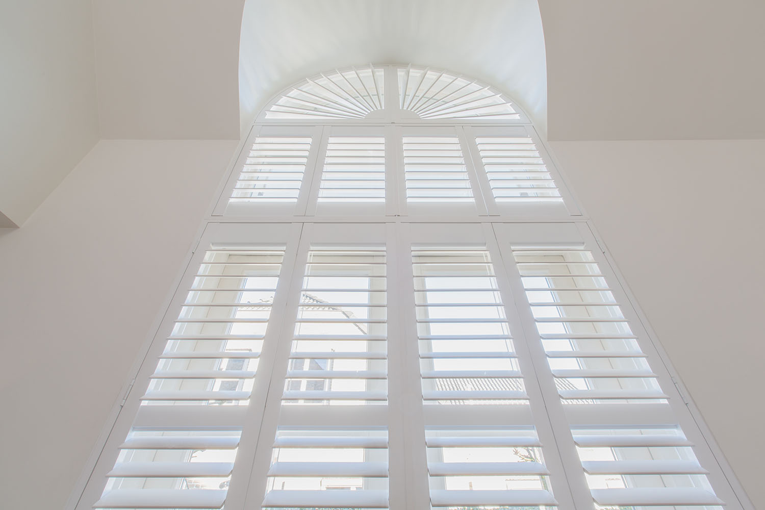 Shutters met clearview bediening