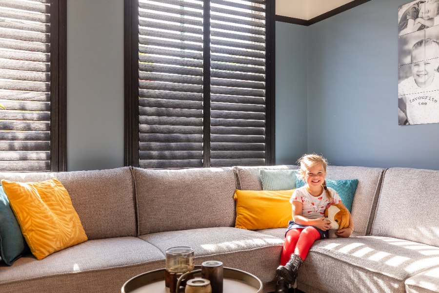 Shutters brengen sfeer in huis
