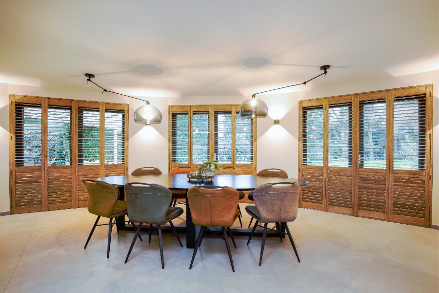 Houten shutters als basis van ieder interieur