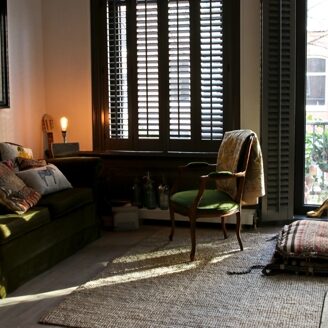 Huis van Hanna Verboom met shutters
