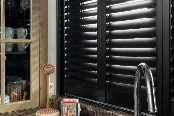 Zwarte gladde shutters van Special Collectie