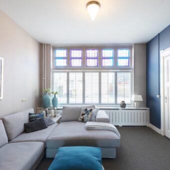 Klassieke woonstijl met glas-in-lood