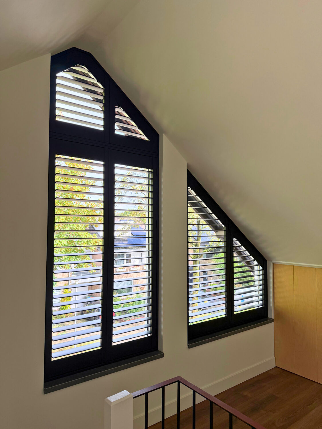 shutters geopend