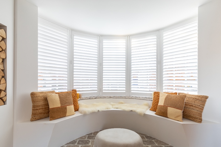 Shutters in witte kleur