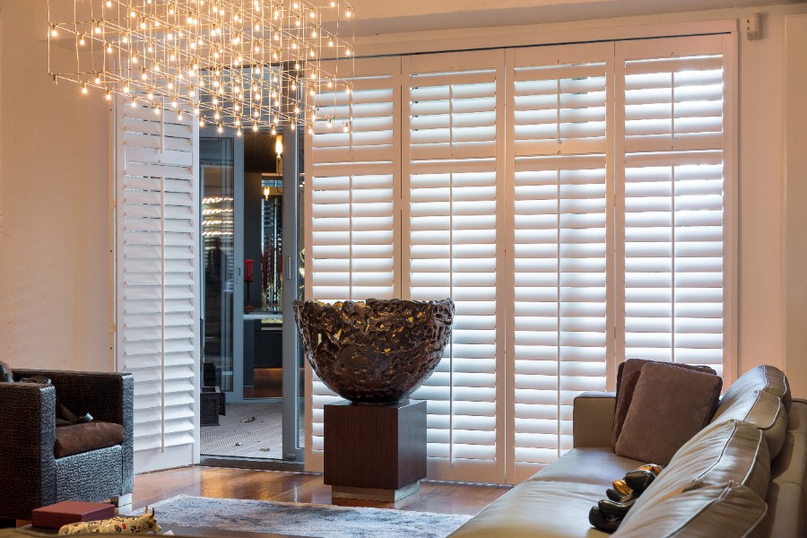 Witte shutters in Van Eyck Premium Collectie