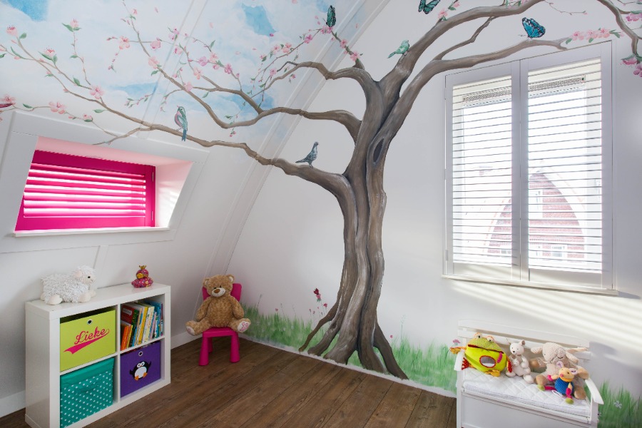 Kinderkamer met shutters uit Premium collectie