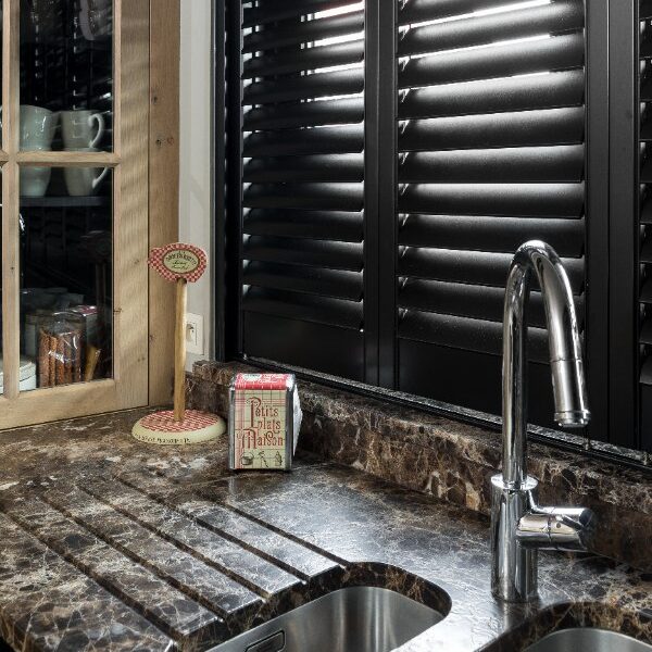 Zwarte gladde shutters van Special Collectie